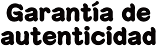 Garantía de autenticidad